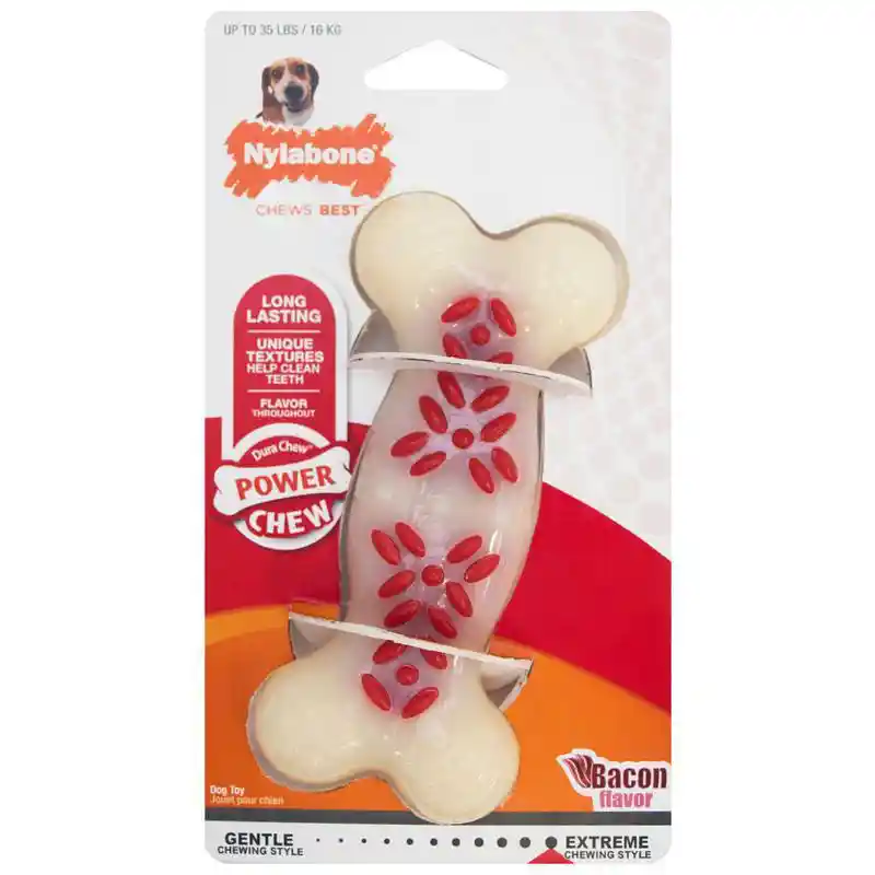 Nylabone Dura Chew Plus Wolf Bacon